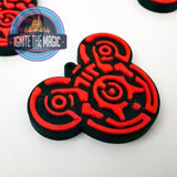 Tron Mickey Earrings