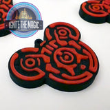 Tron Mickey Earrings