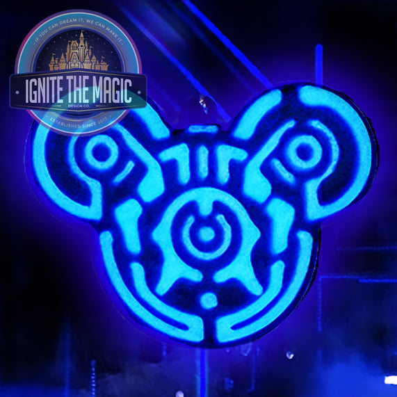 Tron Mickey Earrings