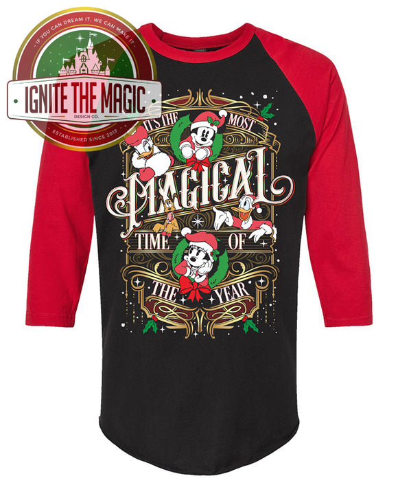 REVAMP - Most Magical Time of the Year - Unisex Raglan Tees