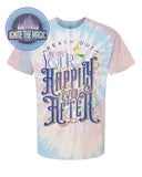 Happily Ever After - Purple Print - Unisex Tie Dyes
