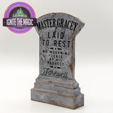 Haunted Mansion Tombstone Set
