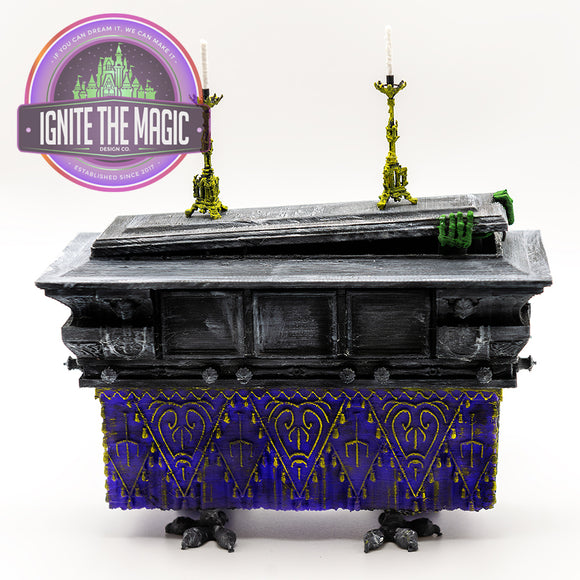 Haunted Mansion Coffin