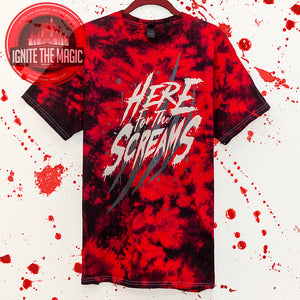 Here for the Screams - Unisex Tees