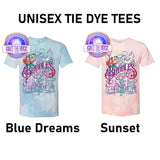 Life is the Bubbles - Unisex Tie Dye Tees