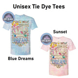 Once Upon a Dream - Unisex Tie Dye Tees