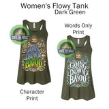 Going Down the Bayou - Women's Tanks + Tees