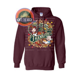 Eat, Drink, Be Thankful - Unisex Crew Neck Sweatshirts + Pullover Hoodies