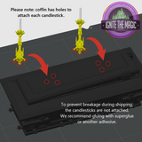 Haunted Mansion Coffin