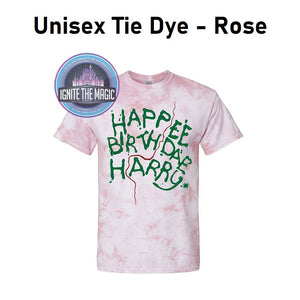 Happee Birthdae - Unisex Tie Dye Tees