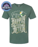 Happily Ever After - White Print - Unisex Tees
