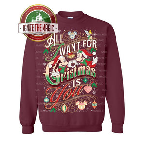 All I Want for Christmas is You - Unisex Sweatshirts + Hoodies