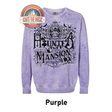 Meet Me at the Haunted Mansion - Unisex Comfort Colors Tie Dye Tees