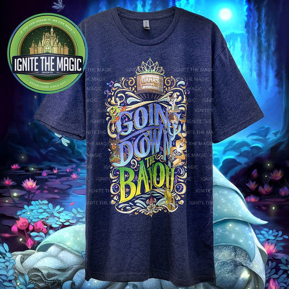 Going Down the Bayou - Unisex Tees