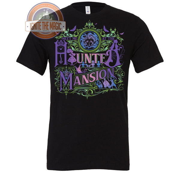 Meet Me at the Haunted Mansion - Youth Tees + Tanks - Ignite the Magic