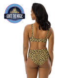 Cheetah Mouse Recycled high-waisted bikini