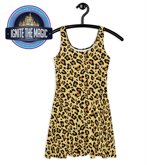 Cheetah Mouse Skater Dress