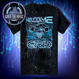 Welcome to the Grid - Unisex Glow Tee