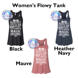 Greetings from Main Street, USA - White Print - Women's Tanks + Tees
