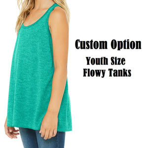 [Custom Option] Youth Flowy Tanks - Ignite the Magic